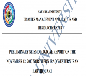 PRELIMINARY SEISMOLOGICAL REPORT ON THE NOVEMBER 12, 2017 NORTHERN IRAQ/WESTERN IRAN EARTHQUAKE