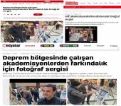 Deprem bölgesinde çalışan akademisyenlerden farkındalık için fotoğraf sergisi