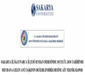 Sakarya İli Kaynarca İlçesi Seyran Deresinde 30 Eylül 2018 Tarihinde Meydana Gelen Ani Taşkının Değerlendirilmesine Ait Teknik Rapor