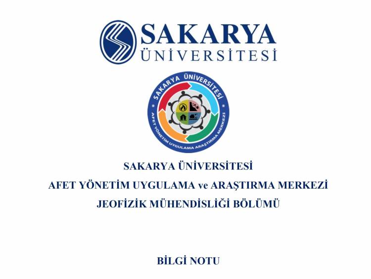 23.YILINDA 12 KASIM 1999 DÜZCE DEPREMİ (MW=7.1) ve DÜZCE-SAKARYA BÖLGESİNDE DEPREM TEHLİKESİ ÜZERİNE